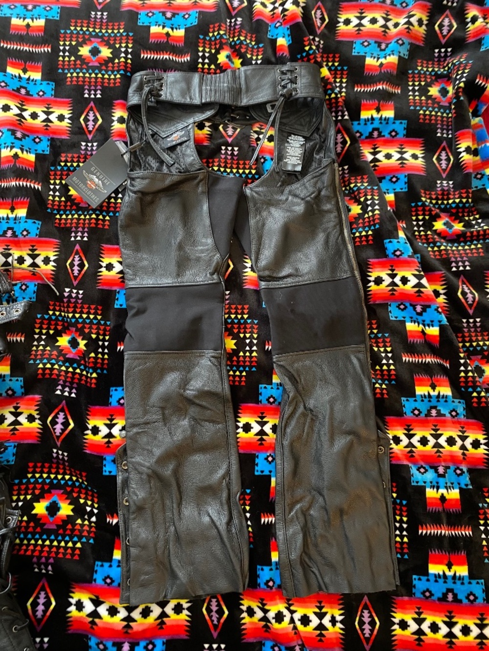 Womens Harley Davidson leather chaps